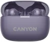 Fones de ouvido CANYON OnGo 10 ANC TWS-10 ANC + ENC com microfone BT V5.3 BT8922F case 500mAh + 40mAh Carga rápida roxa thumbnail (3 of 7)