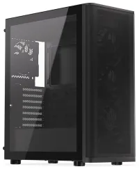 Endorfy korpus Ventum 400 Air ATX 4x120mm ventilaator 2xUSB 3.0 USB-C võrgupaneeliga karastatud klaasist must (1 of 22)