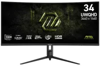 MSI Gaming MAG 342CQRF 34" 3440x1440 VA 200Hz 05ms 300cd m2 3500:1 HDMI DP VESA Schwarz MSI Gaming MAG 342CQRF 34" 3440x1440 VA 200Hz 05ms 300cd m2 3500:1 HDMI DP VESA Schwarz (1 of 6)