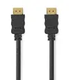 Cabo NEDIS High Speed ​​​​HDMI 2.0 com conectores Ethernet 4K@60Hz banhados a ouro HDMI-HDMI preto a granel 10m thumbnail (2 of 3)