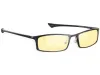 GUNNAR office glasses PHENOM ONYX black frames amber lenses