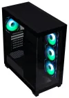 BitFenix ​​behuizing CETO ATX 4x 120mm ARGB ventilator 2x USB 3.0 USB-C gehard glas zwart thumbnail (2 of 8)