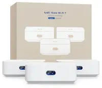 Ubiquiti UniFi Whole Home WiFi Σετ 3 τεμαχίων 3 UniFi Express 7 MLO Meshing Wi-Fi 7 24/5 6GHz Ubiquiti UniFi Whole Home WiFi Σετ 3 τεμαχίων 3 UniFi Express 7 MLO Meshing Wi-Fi 7 24/5 6GHz (1 of 8)
