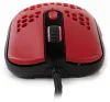 AROZZI gaming mus FAVO Ultra Light Sort-Rød kablet 16.000 dpi USB 7 knapper RGB sort-rød thumbnail (5 of 5)