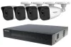 HIKVISION HiWatch KIT bullet 4Mpix 1x NVR HWN-2104MH-4P(C) 4x IP camera HWI-B140H(C) POE+ HDMI VGA LAN SATA