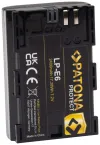 PATONA aku Canon LP-E6 2400mAh Li-Ion Protect jaoks thumbnail (2 of 5)