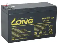 LONG baterie 12V 7Ah F1 (WPS7-12) LONG baterie 12V 7Ah F1 (WPS7-12) (1 of 1)