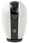 IP-камера NEDIS Wi-Fi для приміщень 1080p Micro USB MicroSD Cloud Tilt Нічне бачення Android iOS адаптер біло-сірий thumbnail (1 of 7)