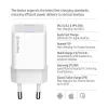 COLORWAY 1x USB-C mains charger GaN PD PPS 35W Including 100cm cable White thumbnail (8 of 12)