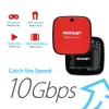 PATRIOT Portable SSD PDP31 1TB M.2 2230 Format USB 3.2 Gen2 USB Type-C extern schwarz-rot thumbnail (9 of 9)
