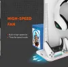 CANYON multifunctional cooling stand for PS5 charging 2 PS5 controllers RGB backlight white thumbnail (8 of 12)