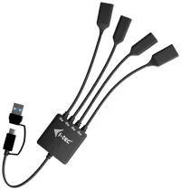 I-tec USB-C USB-A -kaapeli HUB 4-porttia (2x USB-C 2x USB-A) I-tec USB-C USB-A -kaapeli HUB 4-porttia (2x USB-C 2x USB-A) (1 of 9)