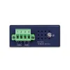 Injector tionsclaíoch pláinéad IPOE-260-12V PoE 2x calafort 4x1Gb 2x 802.3ag 36 72W DIN IP30 -40~75°C déchumhacht 12-56VDC thumbnail (2 of 2)