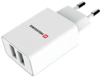 Swissten Smart IC 2X USB 21A Power Adapter + USB Lightning MFI Data Cable 1.2 M Biały Swissten Smart IC 2X USB 21A Power Adapter + USB Lightning MFI Data Cable 1.2 M Biały (1 of 1)