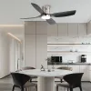 IMMAX NEO LITE PURE SMART LED ceiling light with fan 24W Wi-Fi TUYA black-silver thumbnail (4 of 7)