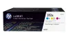 HP 312A Tri-pack Original LaserJet Toner Cartridges (Cyan Magenta Yellow)