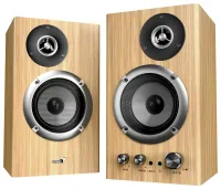 Cainteoir GENIUS SP-HF1812BT Adhmad Péine 2.0 50W Bluetooth 5.3 dath adhmaid adhmad éadrom Cainteoir GENIUS SP-HF1812BT Adhmad Péine 2.0 50W Bluetooth 5.3 dath adhmaid adhmad éadrom (1 of 2)