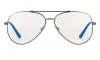 GUNNAR kontorimänguprillid MAVERICK GUNMETAL * läbipaistvad läätsed * BLF 35 * GUNNAR fookus thumbnail (3 of 3)