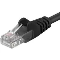 Cavo patch PremiumCord Cat5E UTP, lunghezza 10 m, nero (1 of 1)