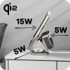 Cubenest SQ312 3in1 Qi2 hopfällbar trådlös magnetladdare i aluminium med stöd för Magsafe-fäste för Apple Watch thumbnail (10 of 10)