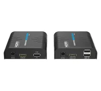 Передача HDMI через локальную сеть XtendLan, IP-передатчик и приемник, передача UDP 100 Мбит/с при 1080p, функция USB KVM Передача HDMI через локальную сеть XtendLan, IP-передатчик и приемник, передача UDP 100 Мбит/с при 1080p, функция USB KVM (1 of 6)