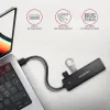 AXAGON cestovní hub USB-A HUE-C1A USB 3.2 Gen1 4x USB-A 1x USB-C 0,19m thumbnail (2 of 2)