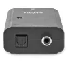 NEDIS stereo audio to digital converter 1-way 2x RCA socket (Stereo) RCA socket + Toslink socket black thumbnail (4 of 7)