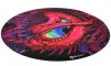 AROZZI Zona Floorpad Crawling Chaos ochranná podložka na podlahu kulatá 121 cm průměr dračí design