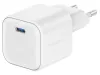 Swissten GAN 1x USB-C 20W strømforsyning hvid netværksadapter