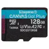 Карта пам'яті Kingston microSDXC Canvas Go Plus Gen4 A2 U3 V30 128 ГБ + ADP Карта пам'яті Kingston microSDXC Canvas Go Plus Gen4 A2 U3 V30 128 ГБ + ADP