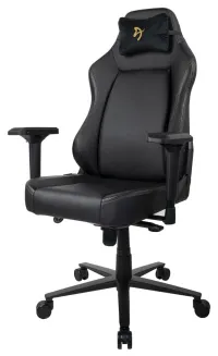 AROZZI gaming chair PRIMO PU black gold logo AROZZI gaming chair PRIMO PU black gold logo (1 of 9)