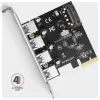 AXAGON PCIe controller for 4x USB Type-A USB 5Gbps PCEU-430RS SP chip Renesas thumbnail (3 of 4)