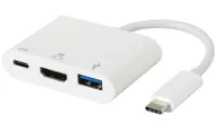 ESTUFF USB-C AV Multiport Adapter fir Macbook Pro HDMI(4kx2k) + USB3.0 + USB-C Ladeport ESTUFF USB-C AV Multiport Adapter fir Macbook Pro HDMI(4kx2k) + USB3.0 + USB-C Ladeport (1 of 1)