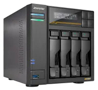 Asustor Lockerstor 4 Gen3 AS6804T 4x 25" 35" SATA III 16GB RAM Dual 10GbE 4x M.2 SSD (1 of 4)
