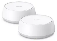 TP-Link Deco BE22 Mesh-system BE3600 WiFi 7 688MBps på 2.4GHz 2882 Mbps på 5GHz 2x GLAN 2st i paketet TP-Link Deco BE22 Mesh-system BE3600 WiFi 7 688MBps på 2.4GHz 2882 Mbps på 5GHz 2x GLAN 2st i paketet (1 of 7)