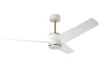 Plafoniera LED IMMAX NEO LITE BEAUTY SMART con ventilatore 18W Wi-Fi TUYA oro rosa-bianco