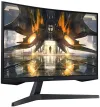 Samsung Odyssey G55A 27" извит 2560x1440 VA 1ms 300 cd m2 DP HMDI порт за слушалки VESA черен thumbnail (1 of 7)