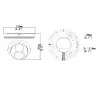 Uniarch by Uniview IP κάμερα IPC-T213-APF28W Turret 3Mpx φακός 2,8mm 1080p Διπλό έγχρωμο IP67 IR30 PoE Onvif thumbnail (2 of 2)