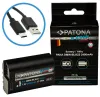 PATONA Fotoakku Panasonic DMW-BLK22 2400mAh Li-Ion Platinum USB-C Aufladung thumbnail (1 of 4)