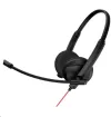 CANYON konferenčne slušalke HS-07 tanka kompaktna USB zvočna kartica s klicnim krmilnikom 3,5 mm jack črna