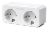 Homekit Smart Dual Outlet white