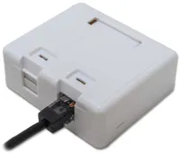 XtendLan 2x RJ-45 Cat5e unshielded wall socket, bottom outlet, push-in with cover XtendLan 2x RJ-45 Cat5e unshielded wall socket, bottom outlet, push-in with cover (1 of 1)