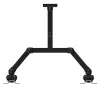Neomounts FPMA-W960D Uchwyt ścienny do wyświetlacza 10-27" składany 3 piny VESA 100X100 Nośność 2x6kg 2 wyświetlacze czarny