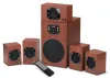 GENIUS speaker SW-HF 5 1 4600 Ver II 5 1 120W Wooden Remote control thumbnail (3 of 3)