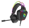 CANYON Gaming headset Darkless GH-9A RGB bakgrundsbelysning USB + 3,5 mm jack 2 m kabel svart