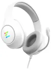 Zalman austiņas ZM-HPS310 RGB spēļu austiņas ar vadu 7.1 USB balts