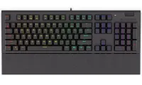 Endorfy игрална клавиатура Omnis Kailh RD RGB USB червен превключвател жичен механичен US оформление черен RGB (1 of 8)