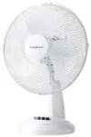 NEDIS-pöytätuuletin, halkaisija 30 cm, teho 35 W, 3 nopeutta, oskillointitoiminto, johto 15 m, valkoinen