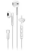 Слушалки GENIUS HS-M366 White USB-C 360° въртяща се щипка