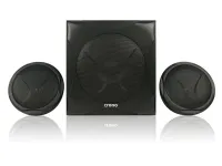Głośnik CRONO CS-2105 2.1 2x 10W + subwoofer 20W 2x Cinch Bluetooth Czytnik kart pamięci USB czarny Głośnik CRONO CS-2105 2.1 2x 10W + subwoofer 20W 2x Cinch Bluetooth Czytnik kart pamięci USB czarny (1 of 3)